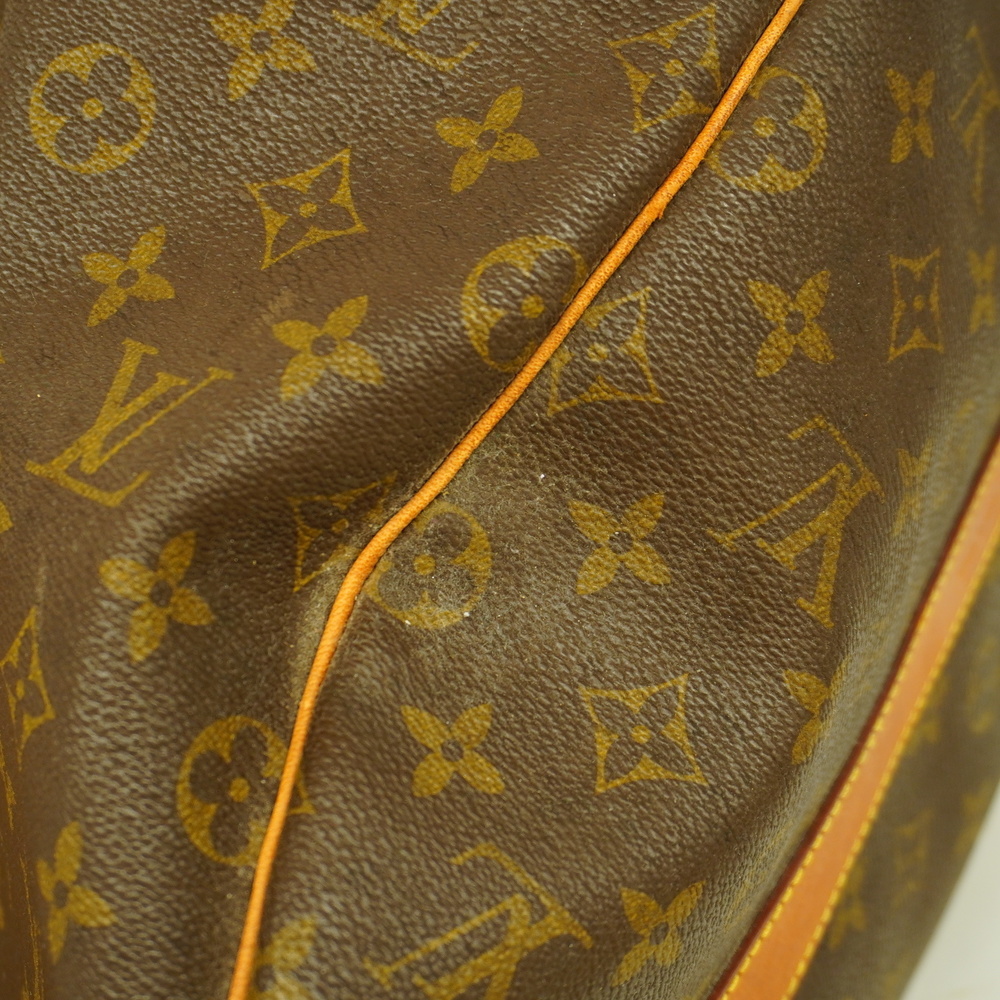 Louis Vuitton Monogram Canvas Keepall Travel Bag Brown and Tan - Picture 11 of 13